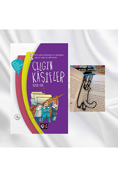 Genç Nesil ÇILGIN KAŞİFLER / CİLTLİ / SALLANAN KEDİ FİGÜRLÜ KİTAP AYRACI HEDİYE
