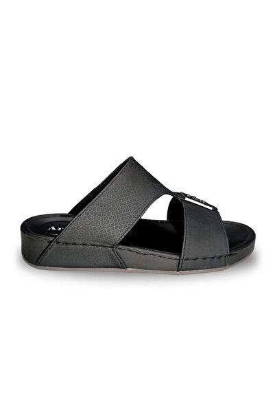 Huskswear Mg115 Comfortable Black Color Flat Slippers Size 42