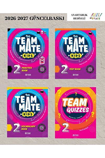 TEAM ELT PUBLISHING TeamMate kids 2.SINIF 4 LÜ SET 2026 2027