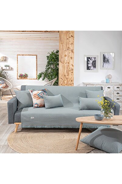 Teoran Throw Sorrento 08 Blue Διθέσιο 180x250 cm