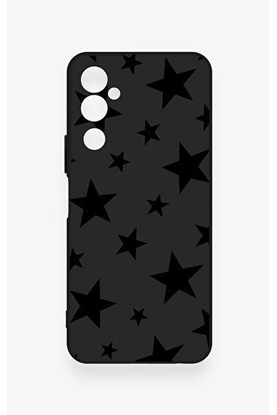 Vip Case Tecno Pova Neo 2 Uyumlu Siyah Star Desenli Silikon Kılıf