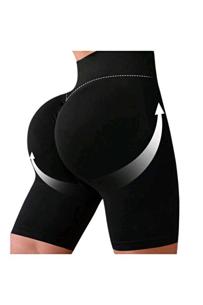 OEM Pantaloni scurti, dama, negri, elastici, sport, XS