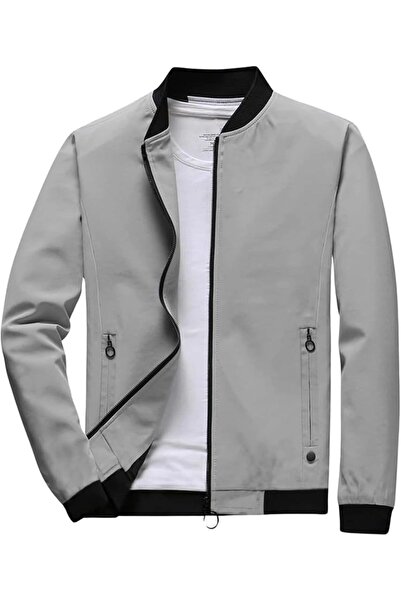 GENERAL Puffer Bomber Jacket 2 Light Weight Outerwear Sportswear Polyester St...