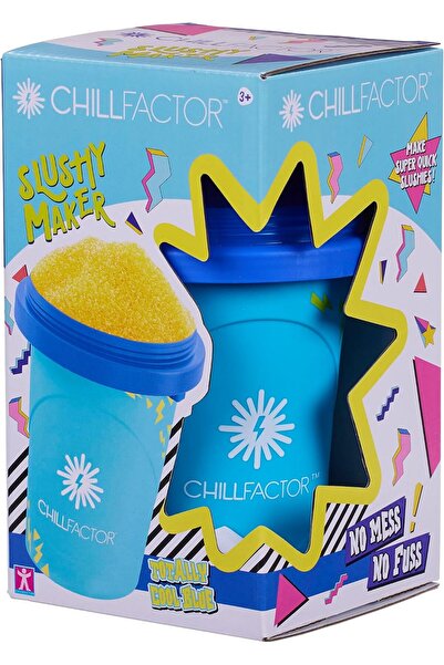 Chillfactor Color Shocks Slushy Maker Totally Cool Blue, Easy to Use, Simply ...