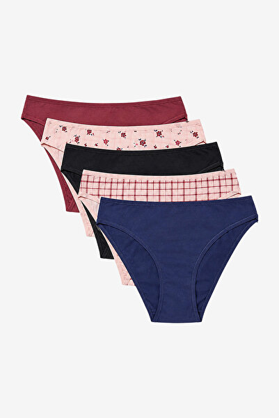 Penti Women's Mix 5-Pack Soft Cotton Slip