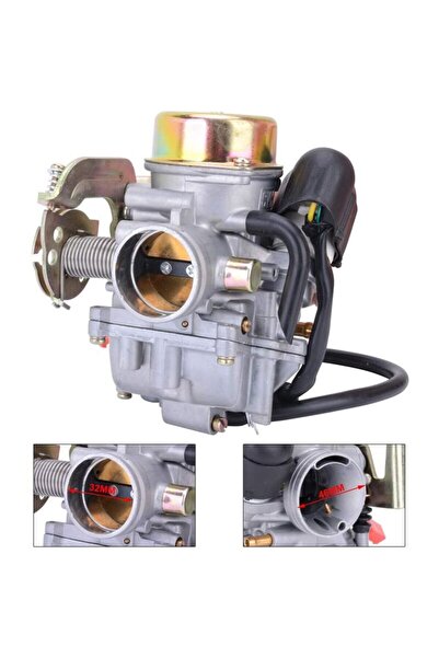 Morvena Picks Carburator CVK32mm - Carburator universal pentru motociclete, A...