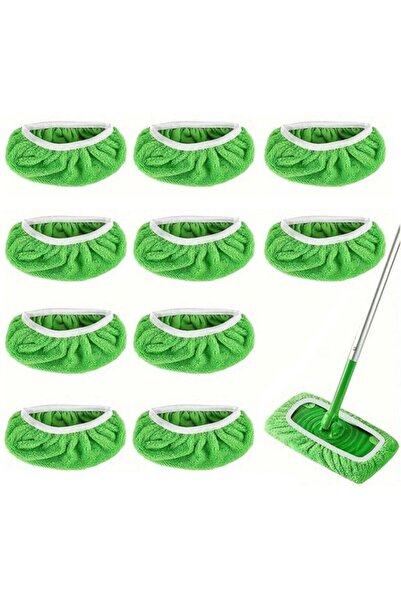 Morvena Picks 10 - Lavete de schimb pentru mop - Compatibil cu Swiffer - Umed...