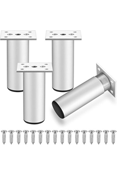 Morvena Picks Set picioare de mobilier din 4 piese, picioare de mobilier de 1...