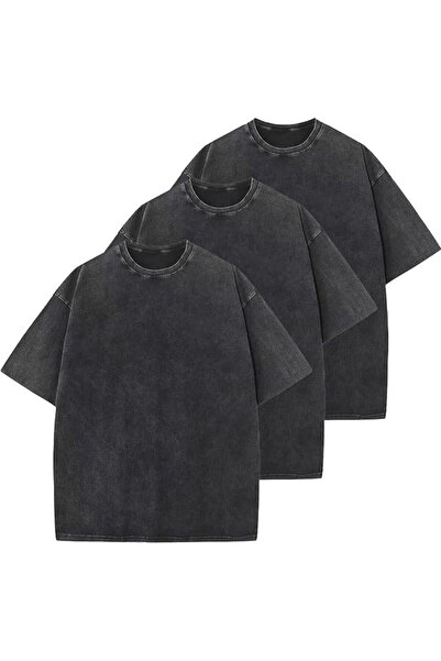 GENERAL Cotton T-Shirt Plus Size Oversize Short Sleeve Fashion Style Loose Fi...
