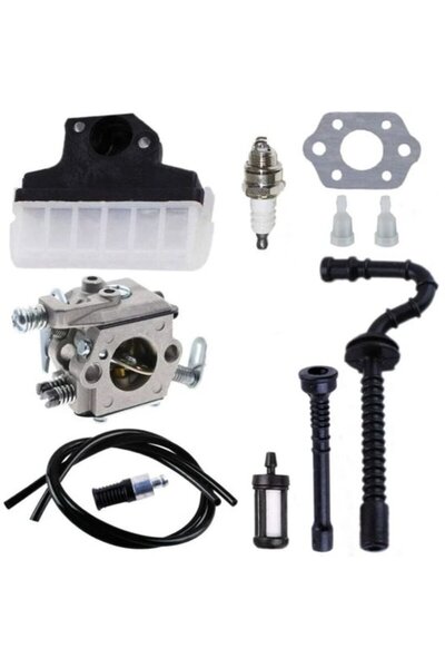 Morvena Picks Carburator + filtru de aer + bujie + furtun combustibil/ulei, p...