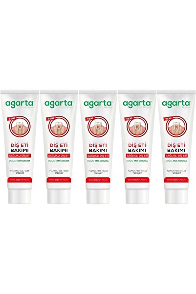 Agarta Natural Full Protection Toothpaste 90 ml Gum Care & Anti-Plaque (Set o...