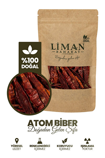 Liman Baharat Atom Biber Tane 100 gr – Acı Kuru Biber