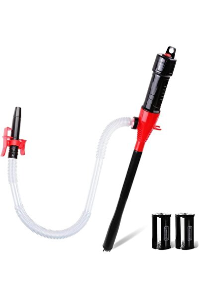 Morvena Picks Pompă manuală electrică, pompă portabilă cu sifon alimentată cu...