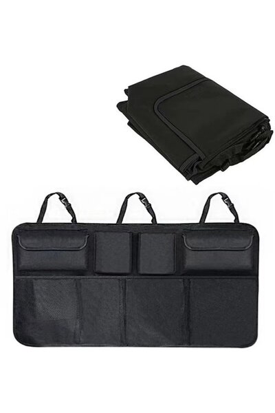 Morvena Picks Geanta auto - material impermeabil - cu plasa elastica si inchi...