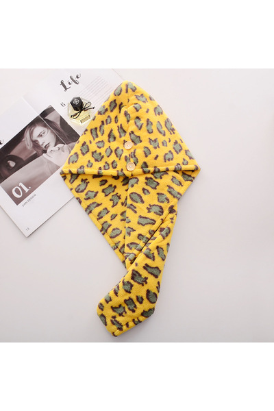 Morvena Picks bucati prosoape de par din microfibra cu imprimeu leopard, capa...