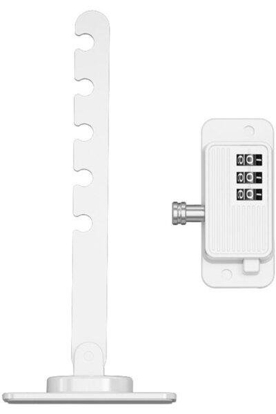 Morvena Picks Limitator de tastatură pentru fereastră - Blocare geam cu rotor...