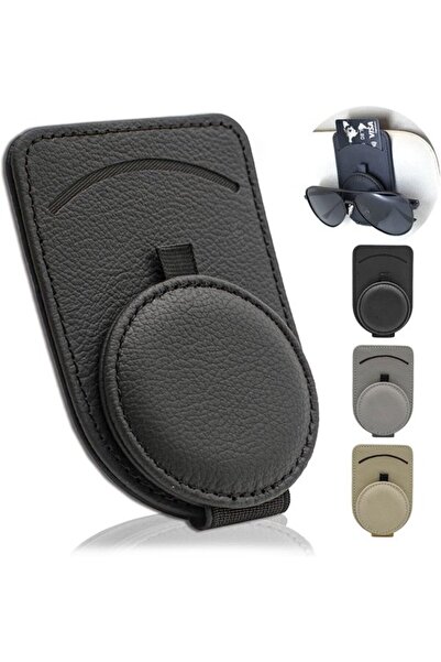 Morvena Picks Suport ochelari de soare pentru parasolar auto, suport magnetic...
