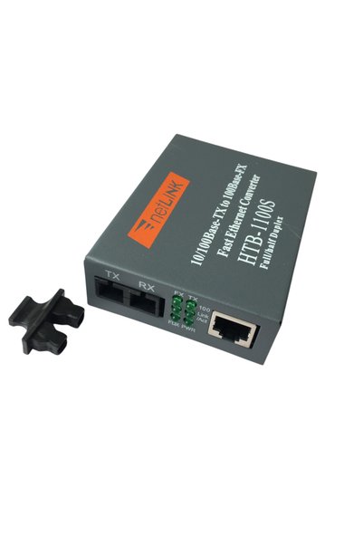 NETLİNK FIBER OPTIC MEDIA CONVERTER – HTB-1100S-25KM
