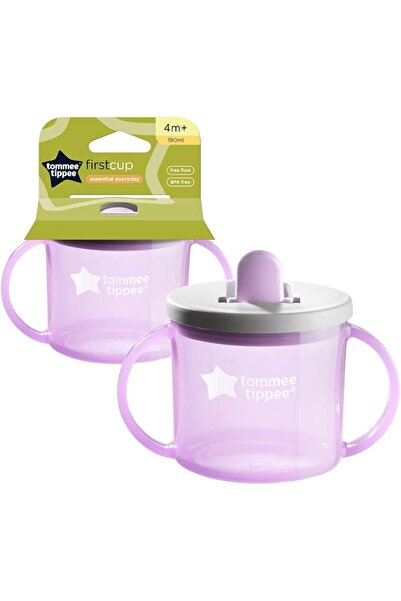 tommee tippee Essentials First Cup, 190 ml Baby Training Cup, BPA-Free Plasti...