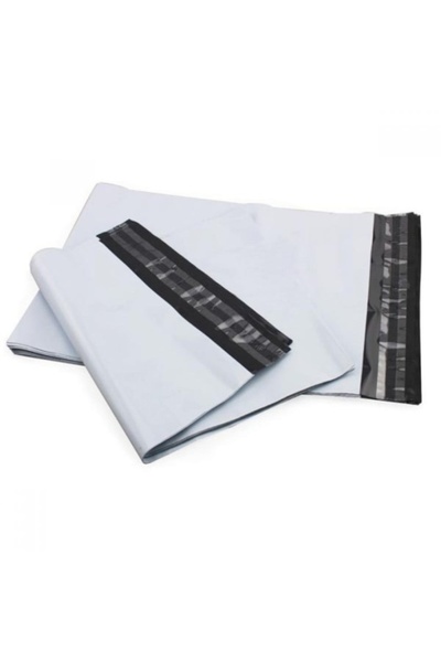 EVOBOX Set 50 Plicuri de curierat 500/700+50 x 0.06 mm, Alb/Gri