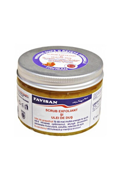 Favisan Scrub Exfoliant si Ulei de Dus Favibeauty Favisan, 150ml