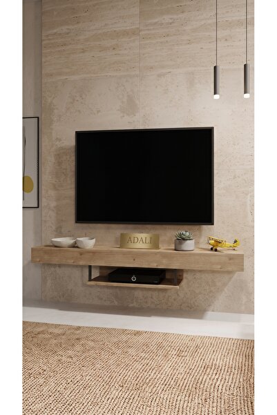 ADALIMODULES Modern 150 CM Duvara Monte TV Ünitesi Çok Amaçlı Televizyon Ünit...