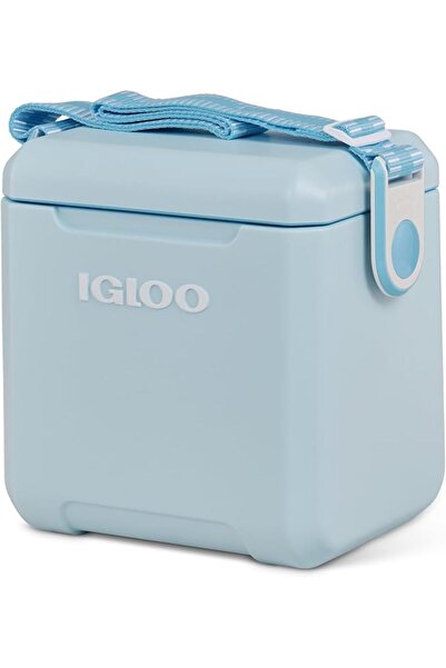 IGLOO Igloo Cooler with Extra Strap Picnic Style 11 Quart Teal