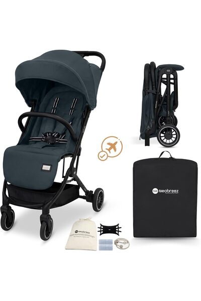 neobreez LITEX Lightweight Cabin Stroller, Cabin Approved Travel Stroller, Co...