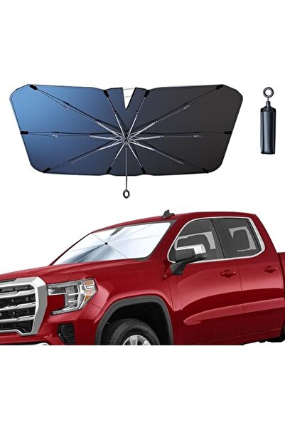 Morvena Picks Parasolar pentru parbriz auto, parasolar manual argintiu titan,...