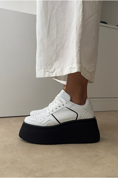 Mupa Shoes Дамски спортни обувки БЯЛИ