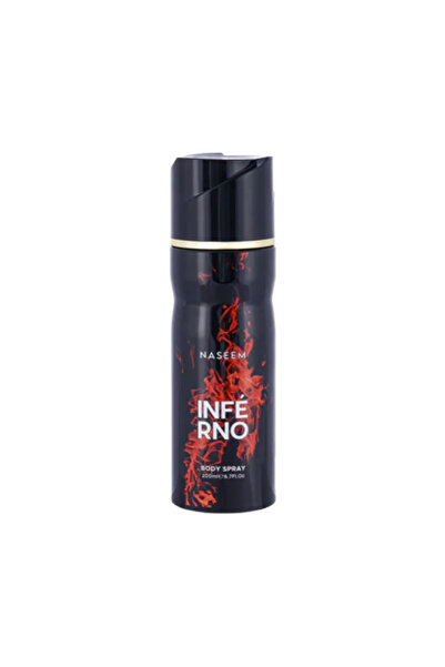 Naseem Spray de corp, Inferno, unisex, 200 ml