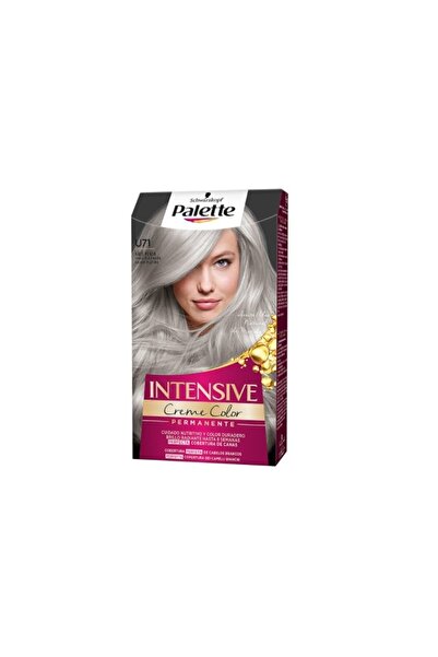 Palette Vopsea de par permanenta pentru culoare intensa INTENSIVE U71 gri arg...