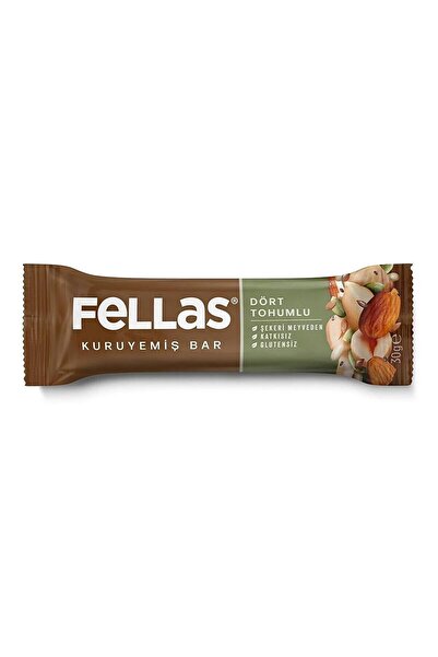 Fellas Dört Tohumlu Kuruyemiş Bar 30g