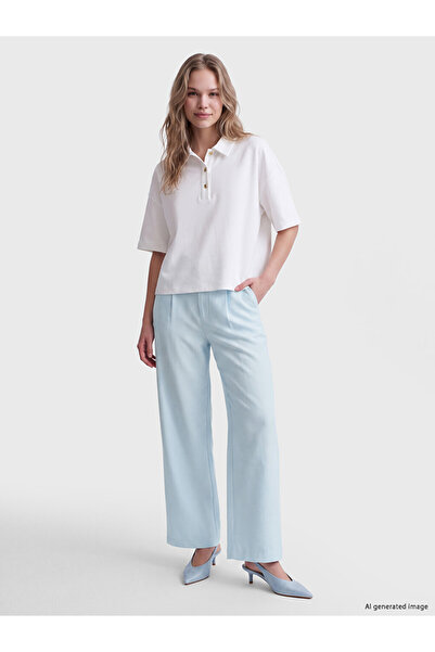 LC Waikiki Pantaloni plisați pentru damă