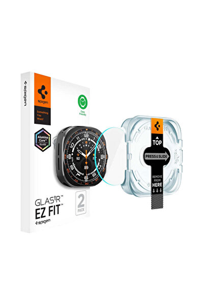 Spigen Μεμβράνη για Samsung Galaxy Watch Ultra 2, Glas.tR EZ Fit, σετ 2 τεμαχ...
