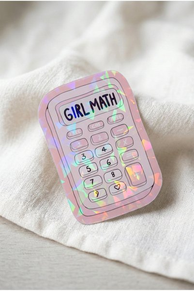 Plumie Hologram Laminated Pastel Mood Sticker Set of 3 |   Laptop, Notebook, Journal Sticker