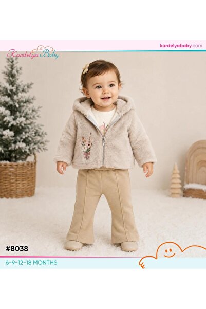 PELÜŞ MINTLU BEBE 3LÜ TAKIM