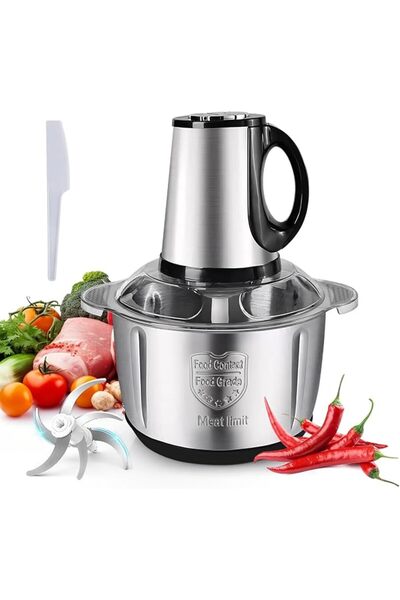 GENERAL Trassel Multifunctional Electric Meat Grinder, Two-Speed Control Grin...