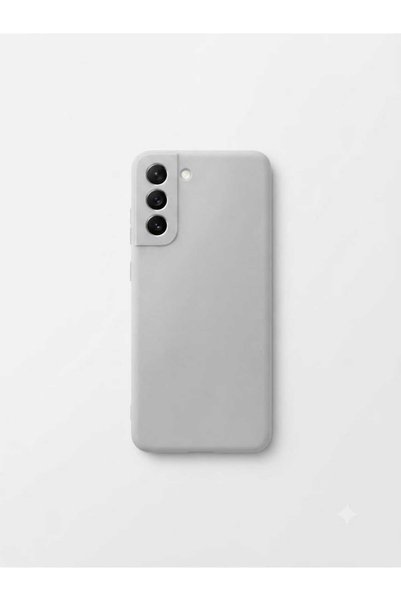 kılıfınbenden Samsung Galaxy S 21 Plus Silicone Gray Case Model