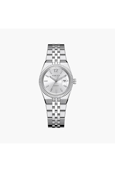 Omax Women's Analog Round 30 MM Metal Clasp Watch | SQ-BD002P33I1