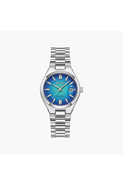 Omax Women's Analog Round 34 MM Butterfly Buckle Watch | 00PSD002S005