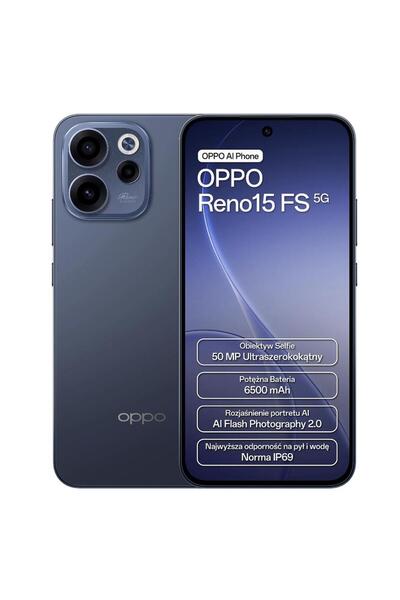 OPPO Reno15 FS Smartphone, Snapdragon 6 Gen 1, 6.57" AMOLED, 8GB RAM, 512GB, ...
