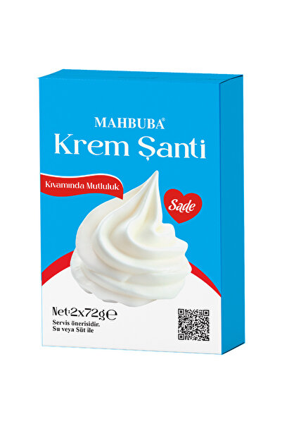 Mahbuba Krem Şanti Sade 2x72gr