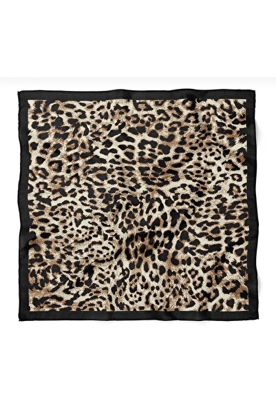 IŞIKTAŞ COLLECTİON Leopar Desen Bandana Fular 50*50 cm