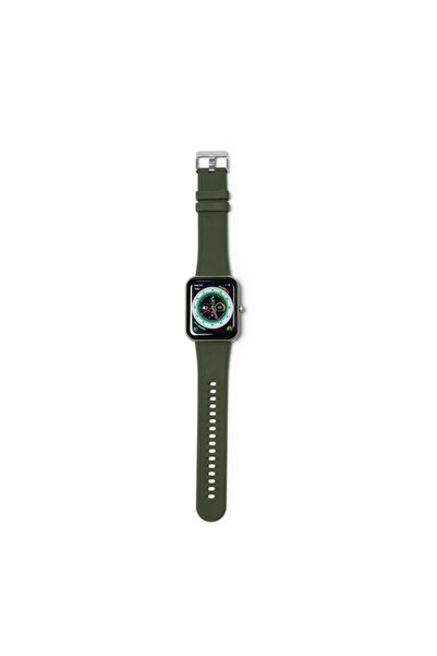 STAMINA Smartwatch DONIX, Verde, curea din silicon