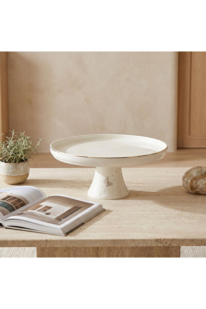 Lifestyle Butterfly Footed Cake Stand - 28 cm