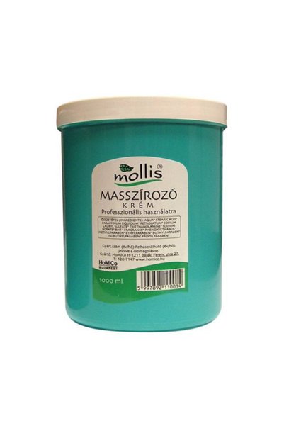 Mollis Crema de masaj profesionala cu parafina 1000 ml