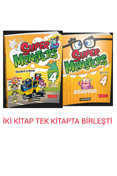 yds publishing 4. Sınıf İngilizce Super Monsters 4 Student’s Book + Activity ...