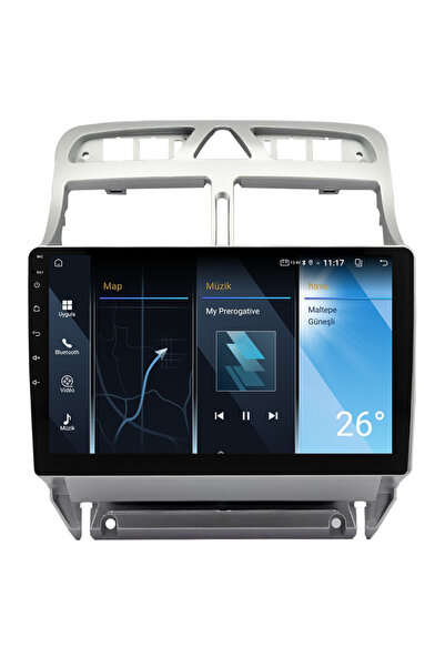 Carvocal Peugeot 307 Android Multimedya Sistemi (2001-2008) CRV-4424XA