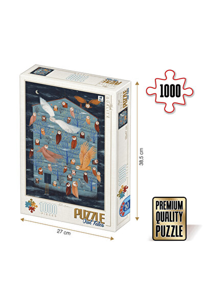 D-Toys Puzzle Kürti Andrea – Povești cu bufnițe 2 – Puzzle pentru adulți 1000...